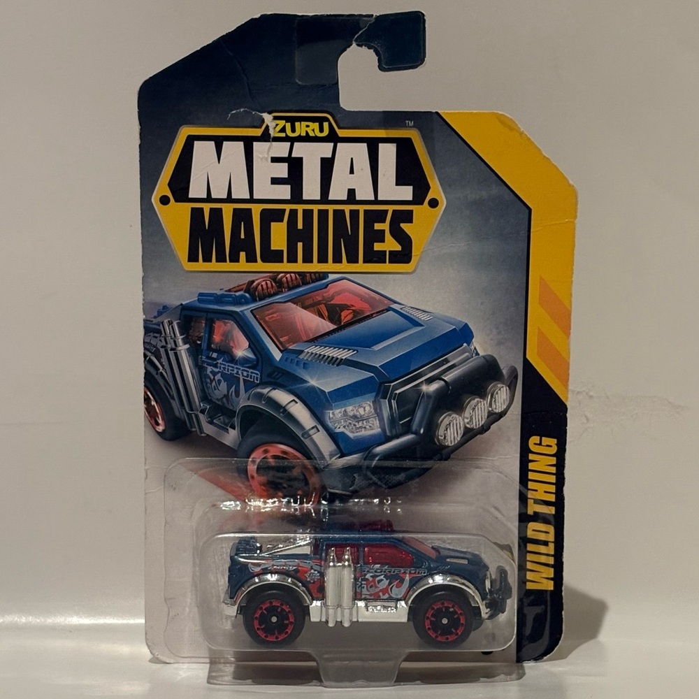 [BRAND NEW] 2020 ZURU METAL MACHINES WILD THING BLUE & RED DIECAST CAR 1:64
